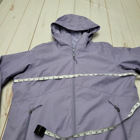 Columbia Rainie Falls lavender purple fleece raincoat 1x jacket - Picture 4 of 10
